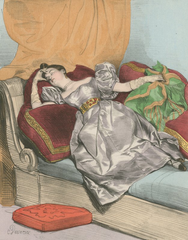 5 Uhr morgens von Achille Devéria
