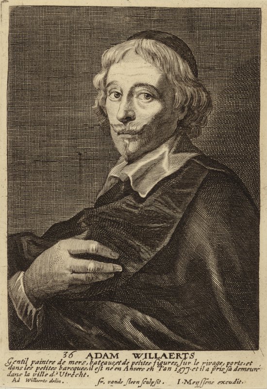 Porträt von Adam Willaerts von Adam Willaerts