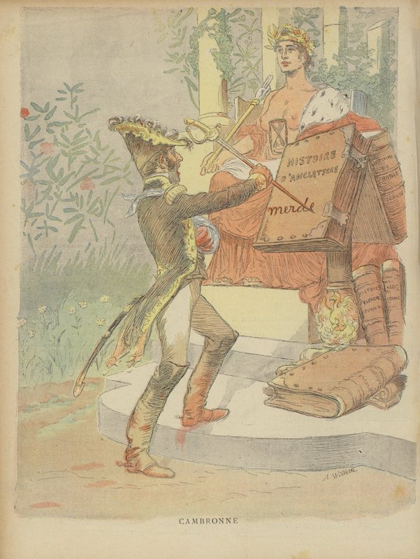 Illustration für Le Rire von Adolphe Leon Willette