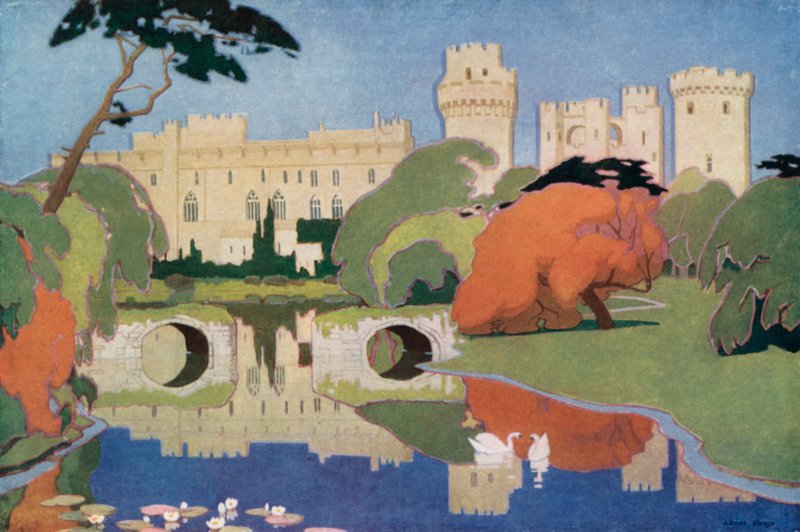 Warwick Castle von Adrian Scott Stokes