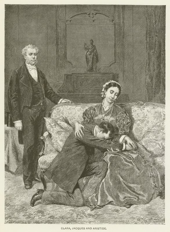 Clara, Jacques und Aristide von Adrien Emmanuel Marie