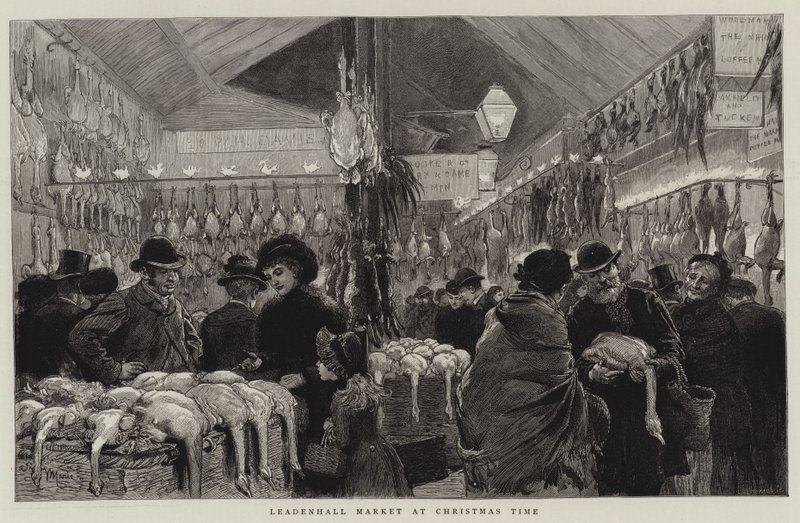 Leadenhall Market zur Weihnachtszeit von Adrien Emmanuel Marie
