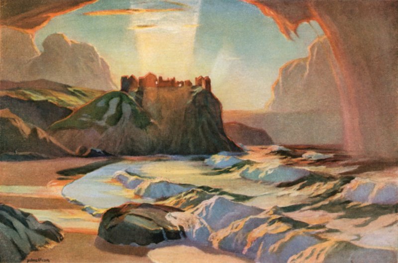 Nordirland, Dunluce Castle von Albert Julius Olsson