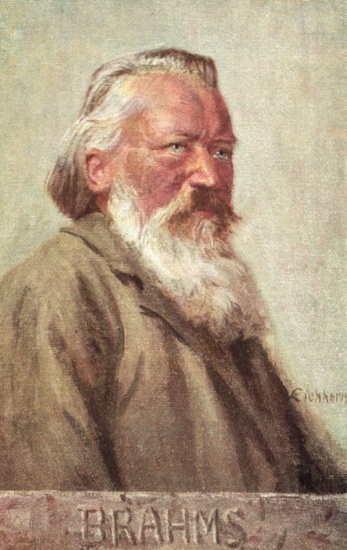 Johannes Brahms von Albert Eichhorn