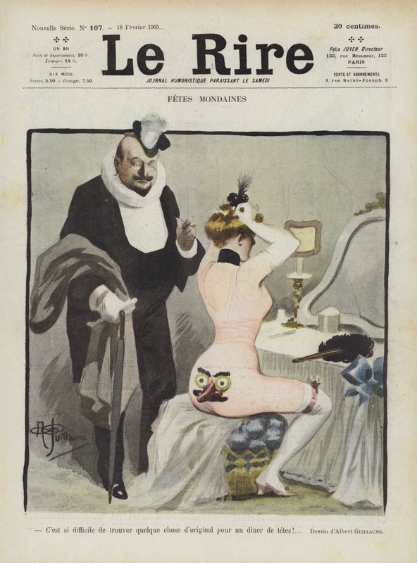 Illustration für Le Rire von Albert Guillaume