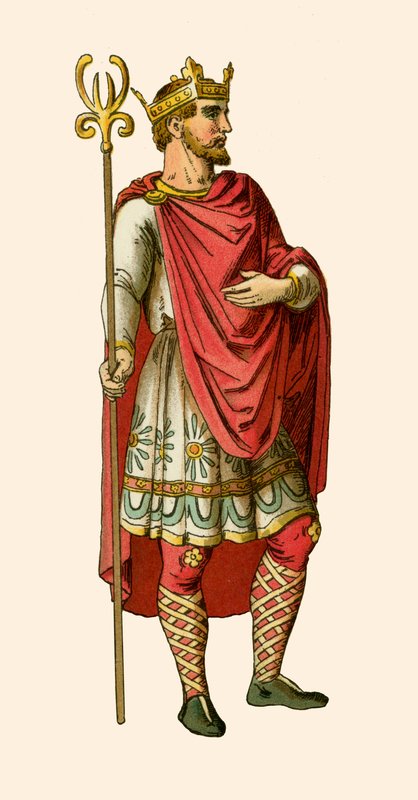 Angelsächsischer König von Albert Kretschmer