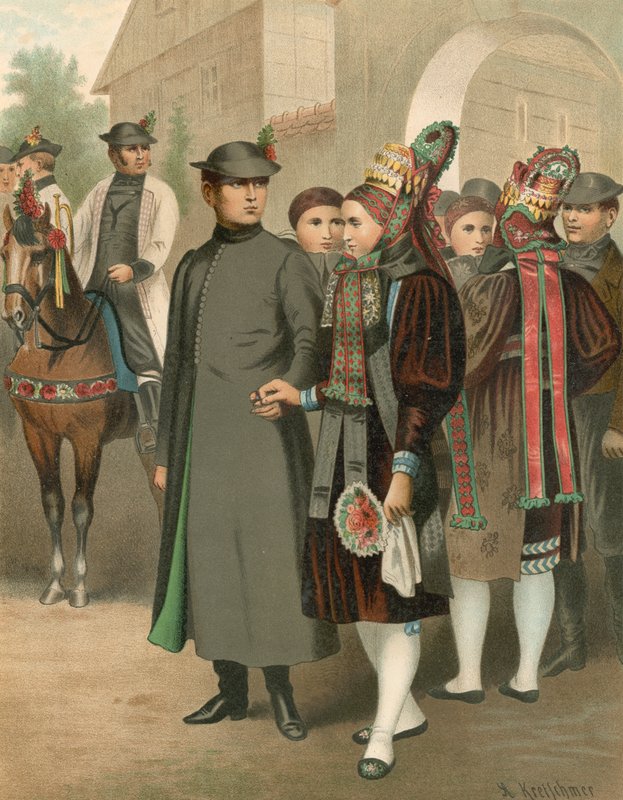 Deutsches Kostüm, Altenburg von Albert Kretschmer