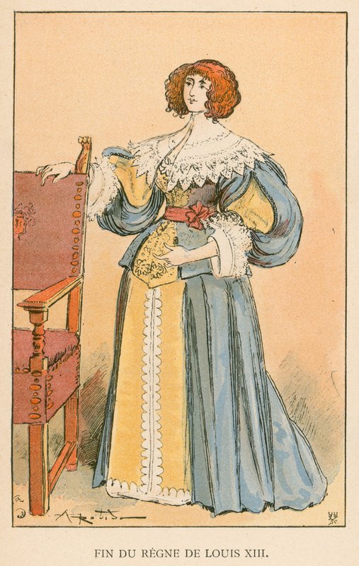 Ende der Herrschaft von Ludwig XIII von Albert Robida