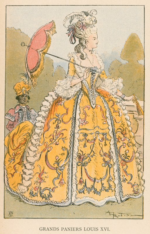 Große Körbe Louis XVI von Albert Robida