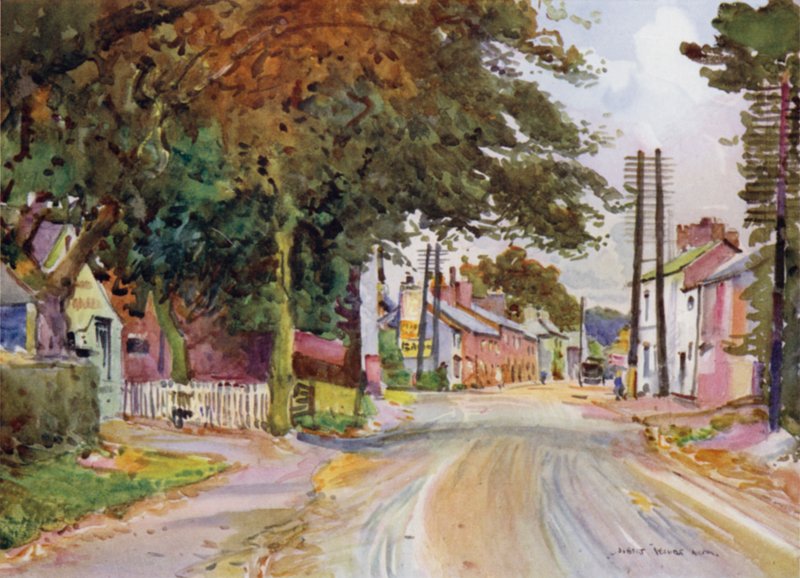 Broughton in the Fylde von Albert Woods