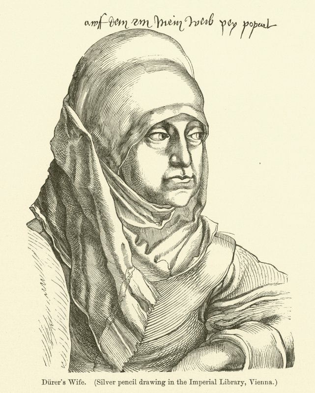 Albrecht Dürers Frau von Albrecht Dürer
