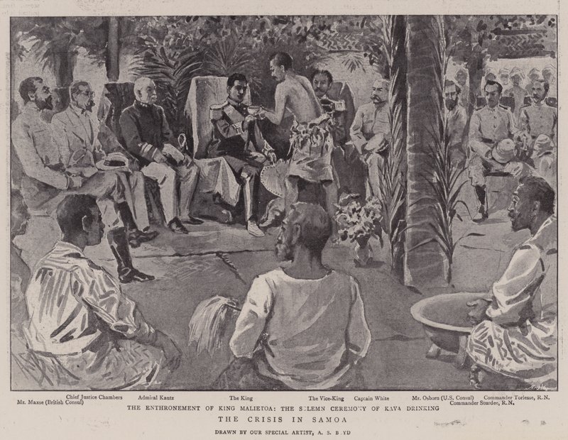 Die Krise in Samoa von Alexander Stuart Boyd