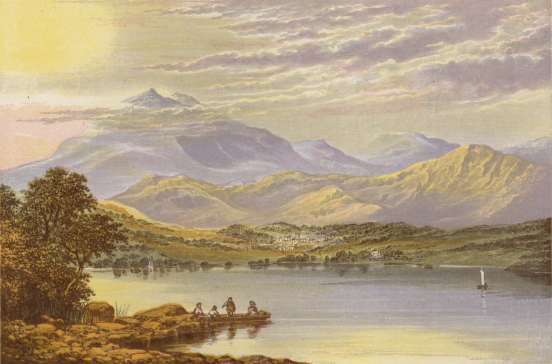 Coniston Lake von Alexander Francis Lydon