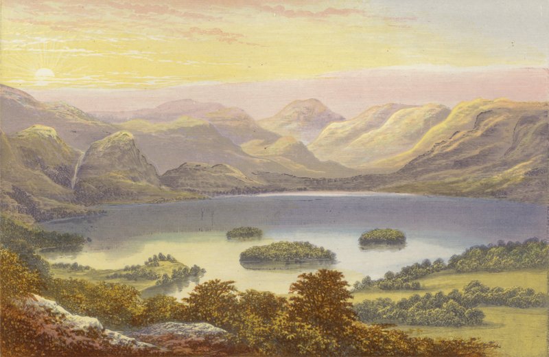 Derwentwater von Alexander Francis Lydon