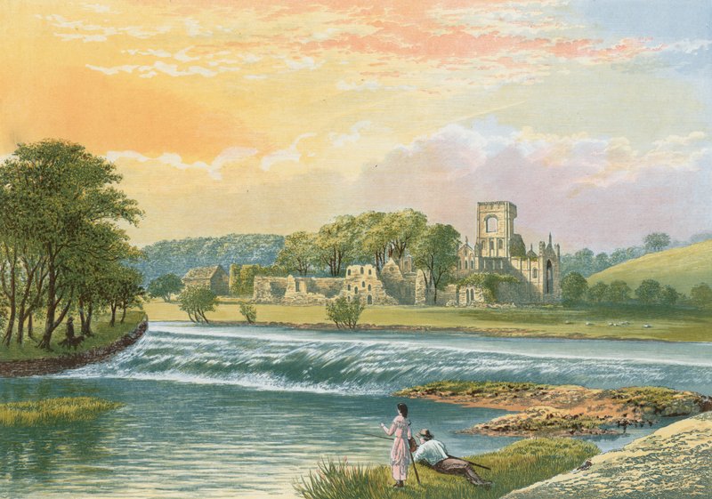 Kirkstall Abbey von Alexander Francis Lydon