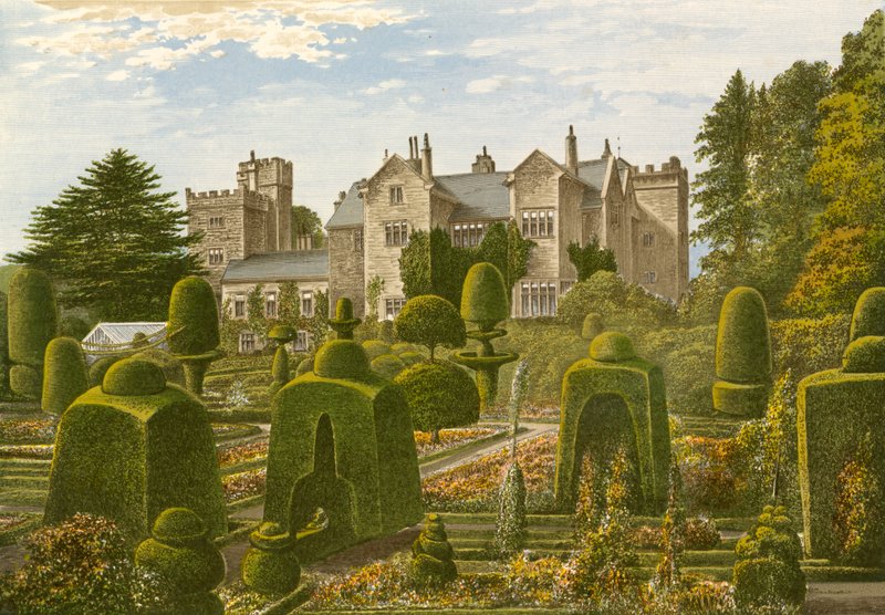 Levens Hall von Alexander Francis Lydon