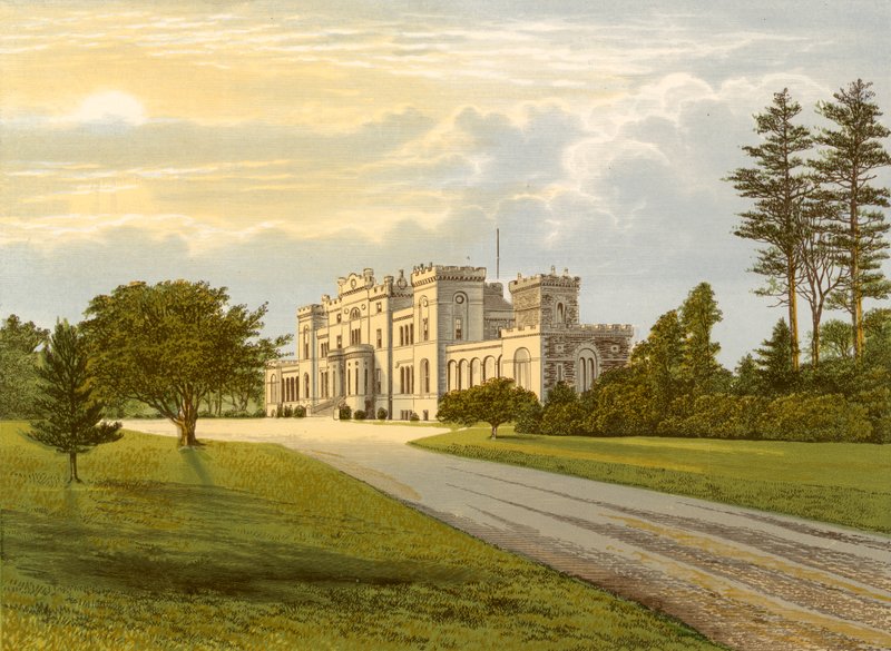 Rossie Castle von Alexander Francis Lydon