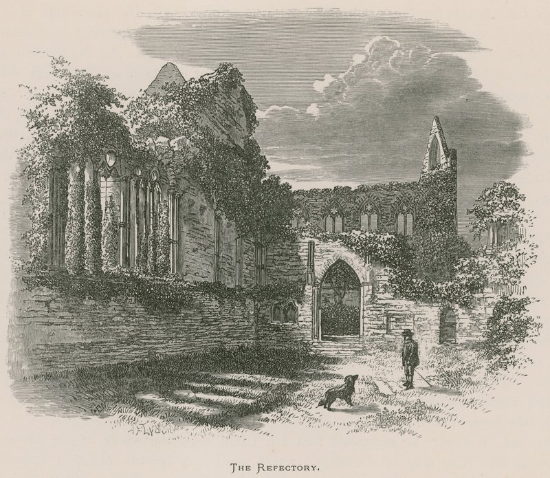 Tintern Abbey, Das Refektorium von Alexander Francis Lydon