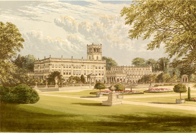 Trentham Hall von Alexander Francis Lydon