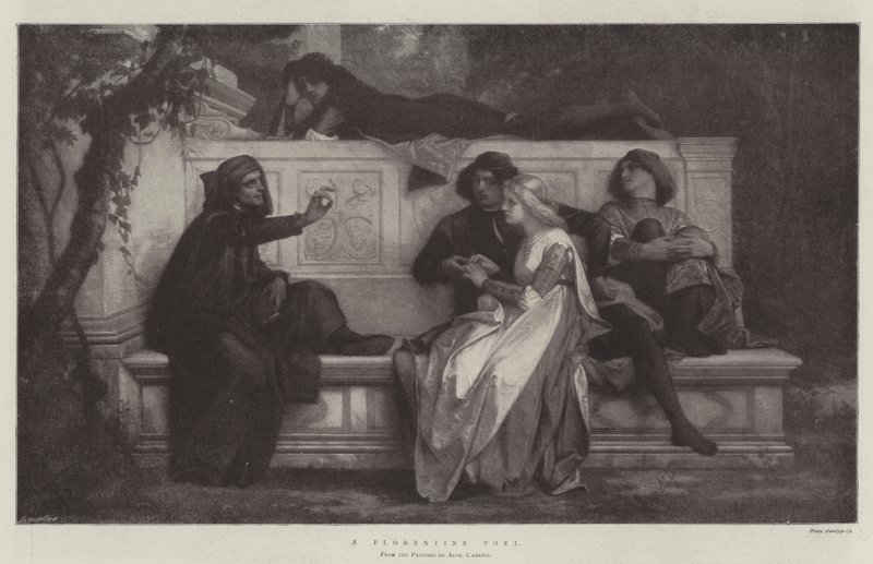 Ein florentinischer Dichter von Alexandre Cabanel