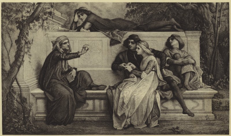Ein florentinischer Dichter von Alexandre Cabanel