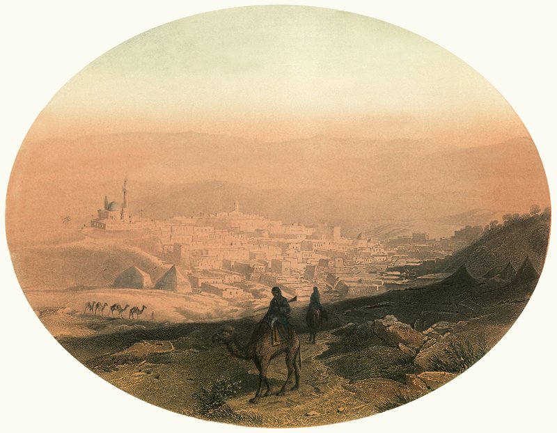 Ansicht von Nazareth von Alexius Geyer