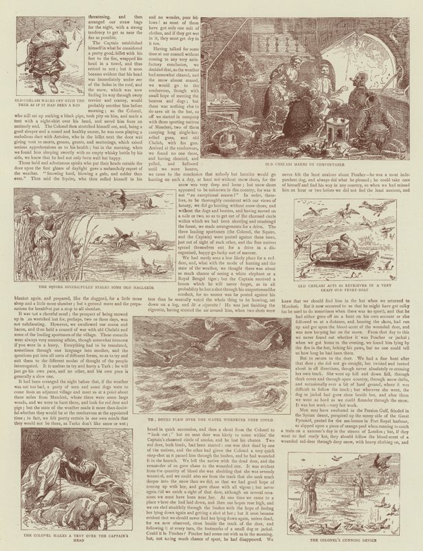 Die Geschichte einer Jagdexpedition in der Türkei von Alfred Chantrey Corbould