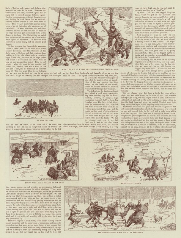 Die Geschichte einer Jagdreise in der Türkei von Alfred Chantrey Corbould