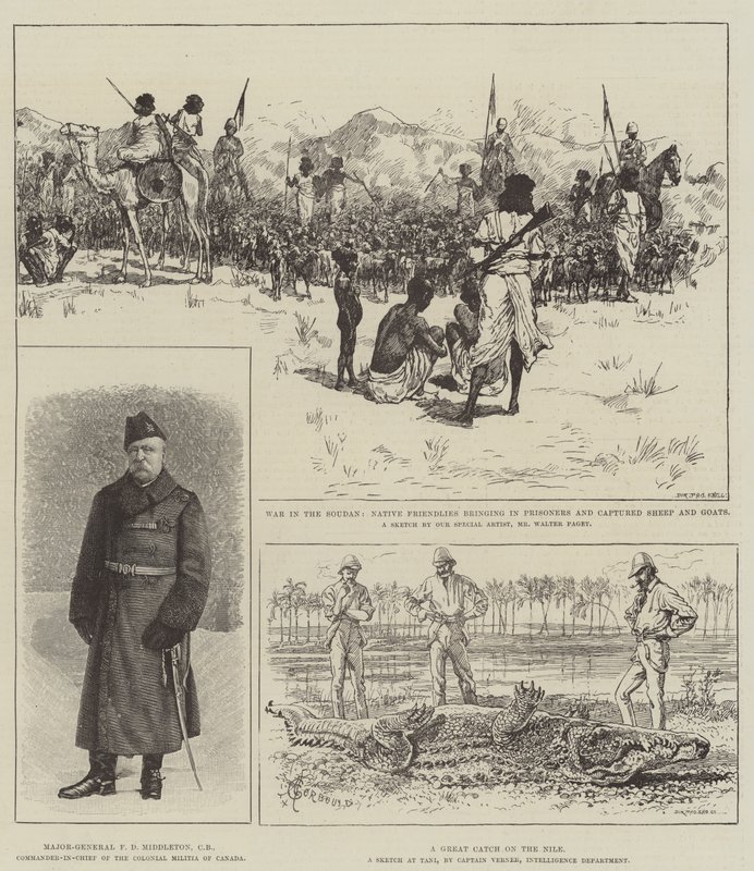 Der Krieg im Sudan von Alfred Courbould