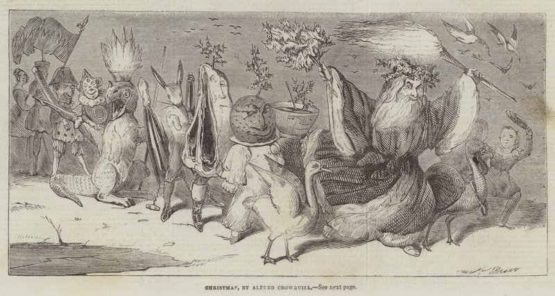 Weihnachten von Alfred Crowquill