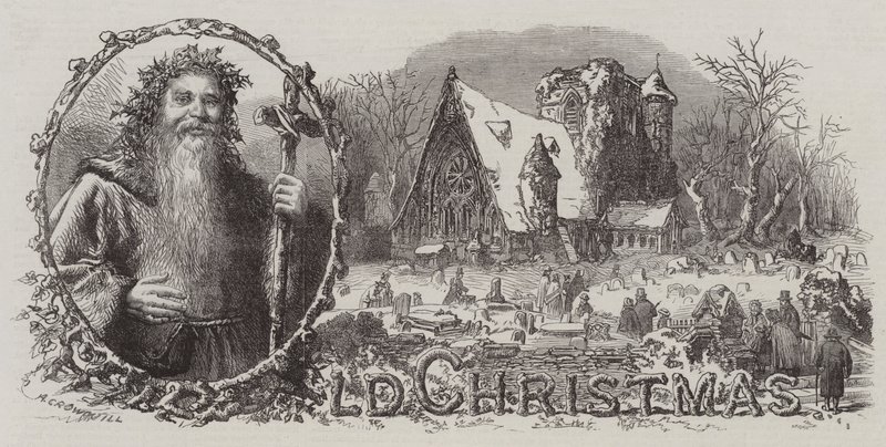 Altes Weihnachten von Alfred Crowquill