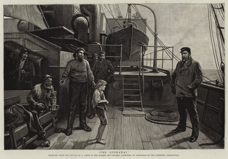 Der blinde Passagier von Alfred Dixon
