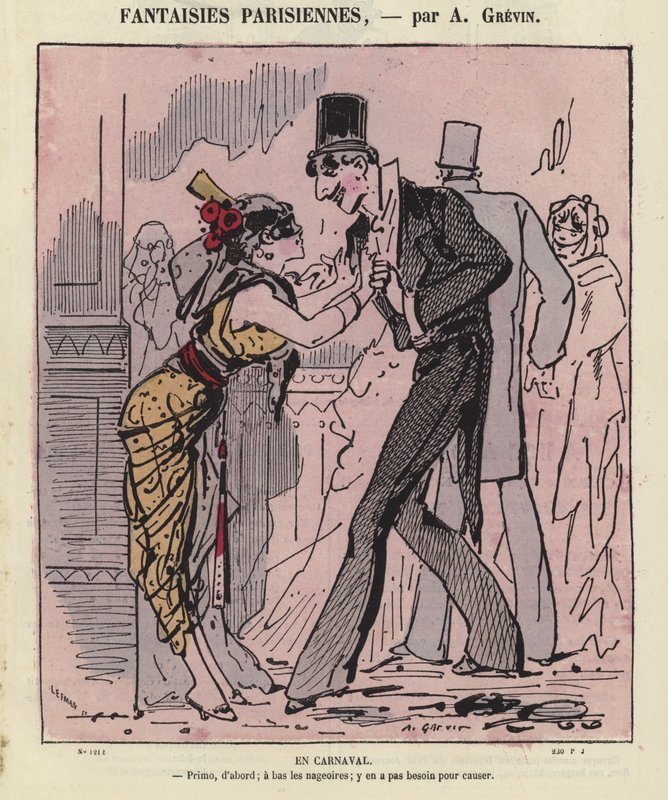 Pariser Fantasien von Alfred Grevin