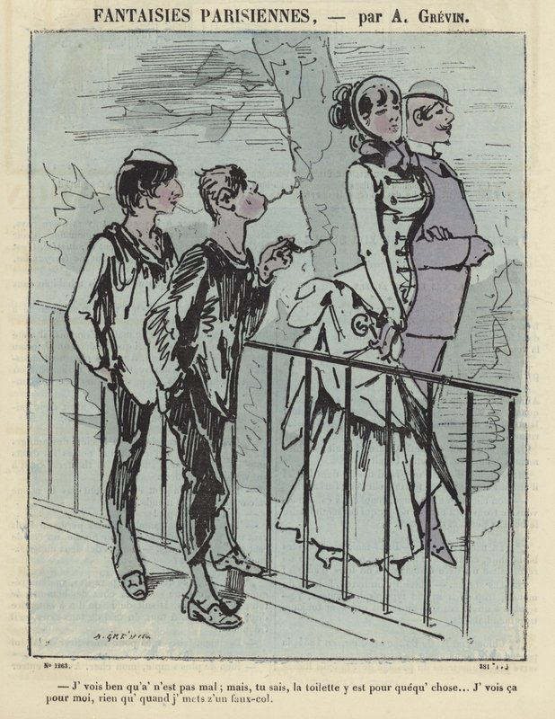 Pariser Fantasien von Alfred Grevin