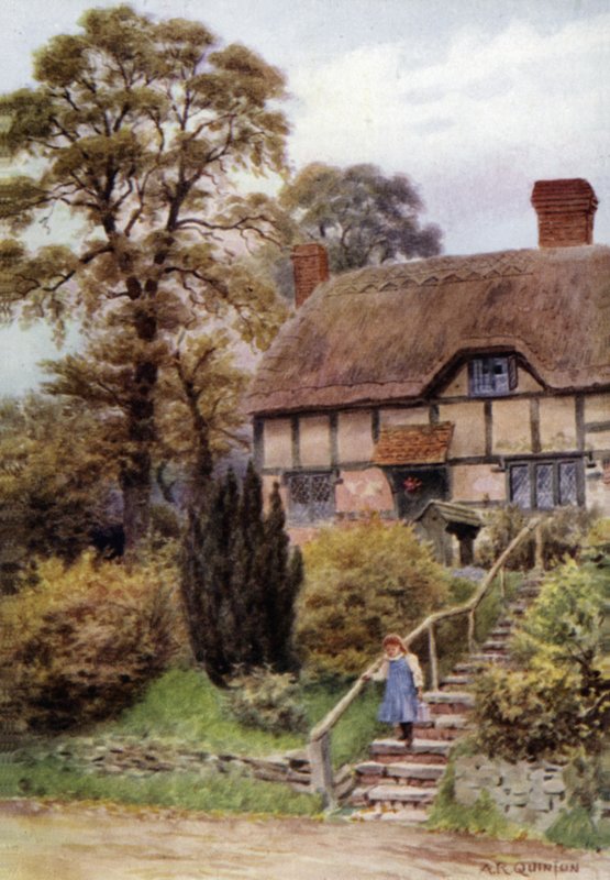 Hüttentreppe, Ardington, Berkshire von Alfred Robert Quinton