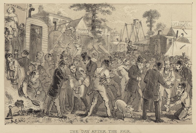 Der Tag nach dem Jahrmarkt von Alfred Concanen