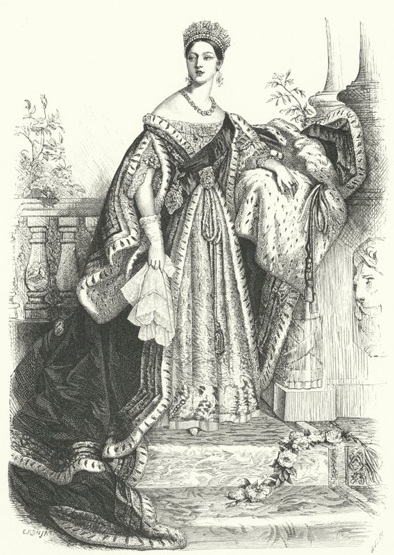 Königin Victoria von Alfred Edward (after) Chalon