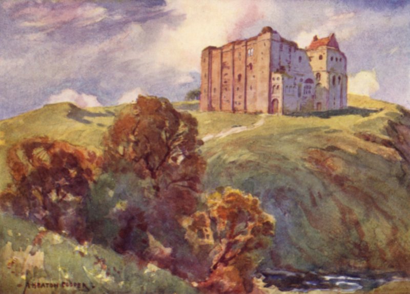 Castle Rising, Norfolk von Alfred Heaton Cooper