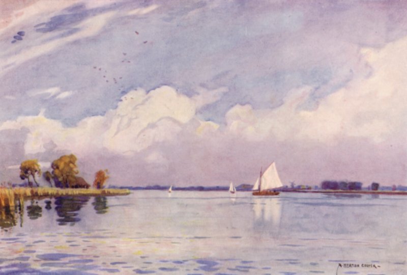 Hickling Broad, Norfolk von Alfred Heaton Cooper