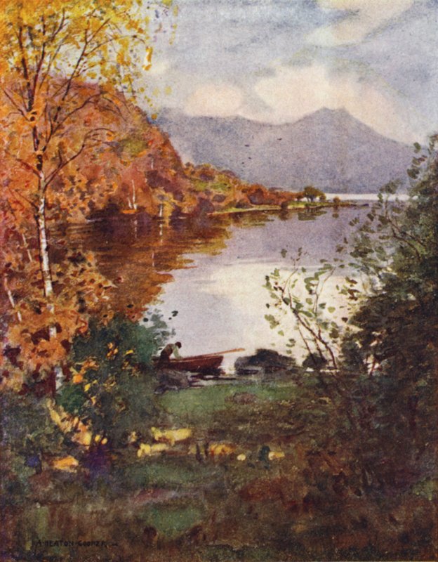 Innisfallen Island, Killarney von Alfred Heaton Cooper