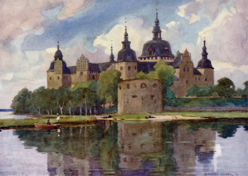 Schloss Kalmar von Alfred Heaton Cooper