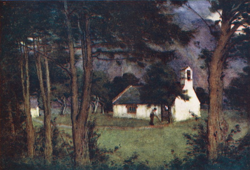 Lake District: Wastdalehead Kirche von Alfred Heaton Cooper