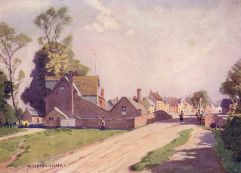 Long Melford, Suffolk von Alfred Heaton Cooper