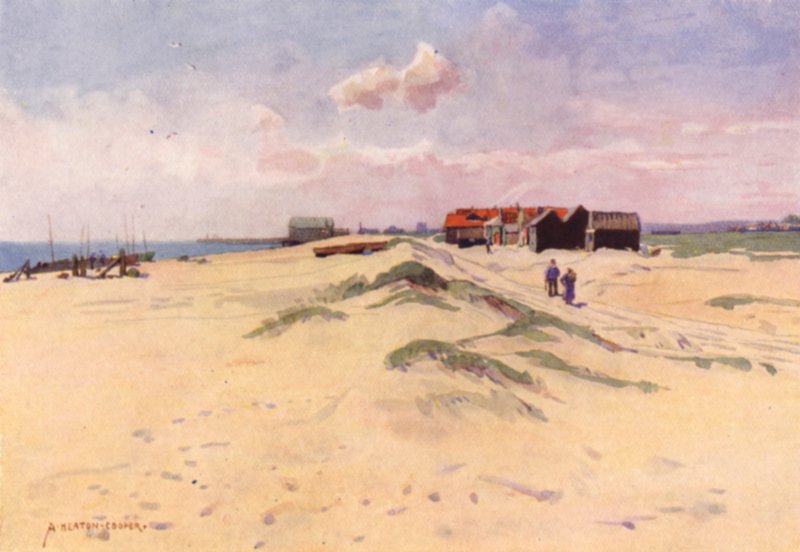 Southwold Strand, Suffolk von Alfred Heaton Cooper