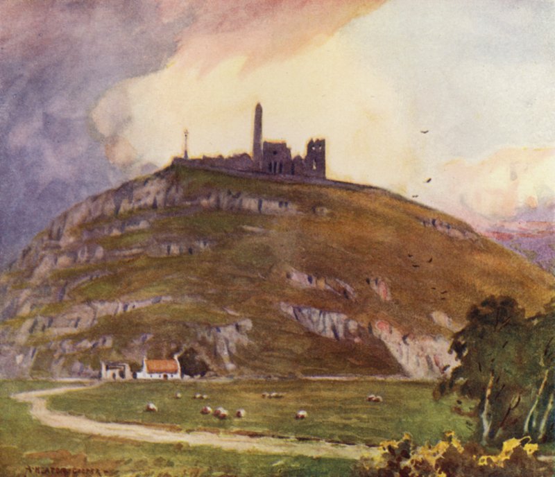 Der Felsen von Cashel von Alfred Heaton Cooper