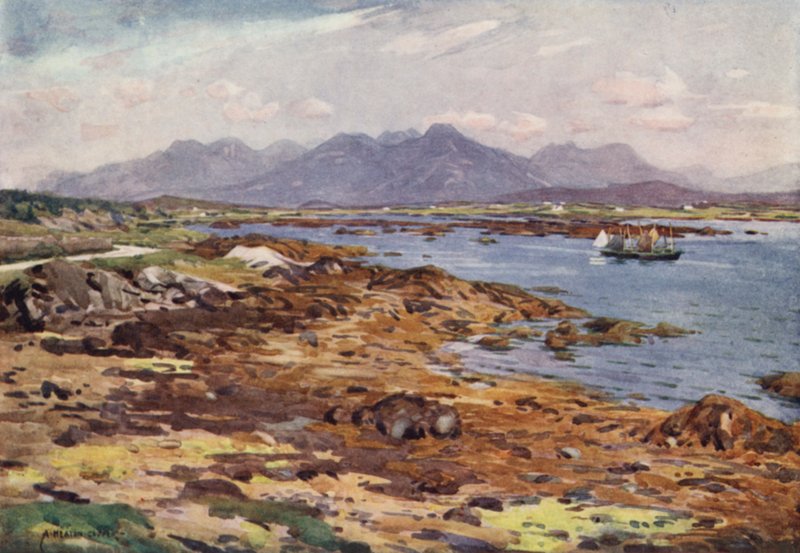 Die Zwölf Pins, Connemara von Alfred Heaton Cooper