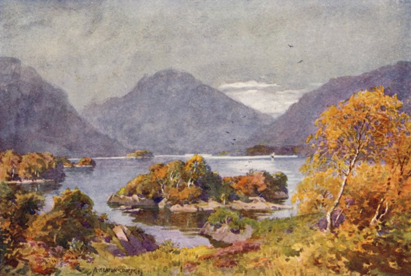 Der Obere See, Killarney von Alfred Heaton Cooper