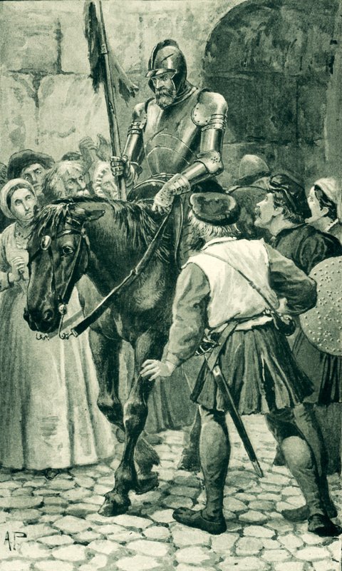 Ein Überlebender von Flodden von Alfred Pearse