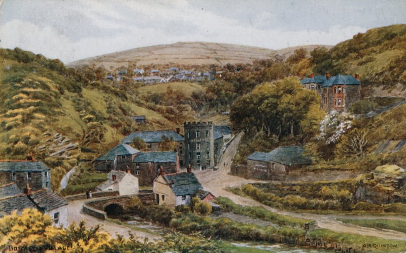 Boscastle Village von Alfred Robert Quinton