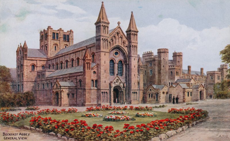 Buckfast Abbey, Gesamtansicht von Alfred Robert Quinton